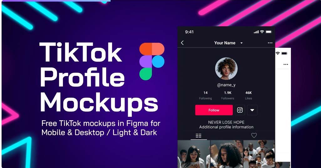 Free-TikTok-Profile-Mockups