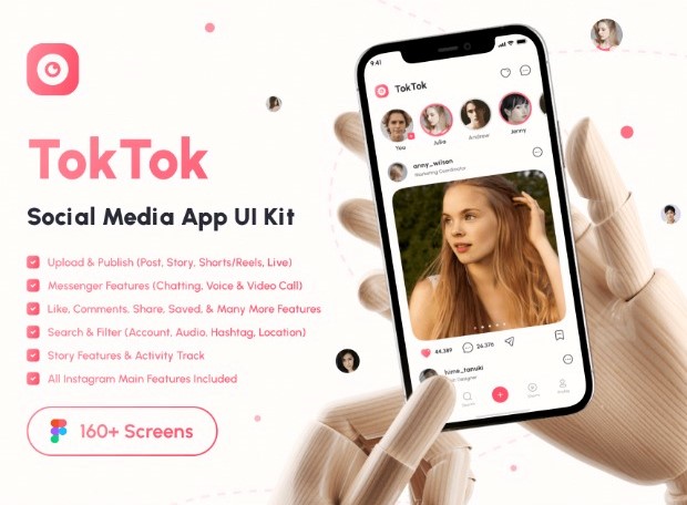 Social Media App UI Kit
