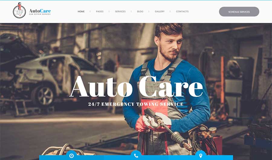 Auto Service WordPress Themes