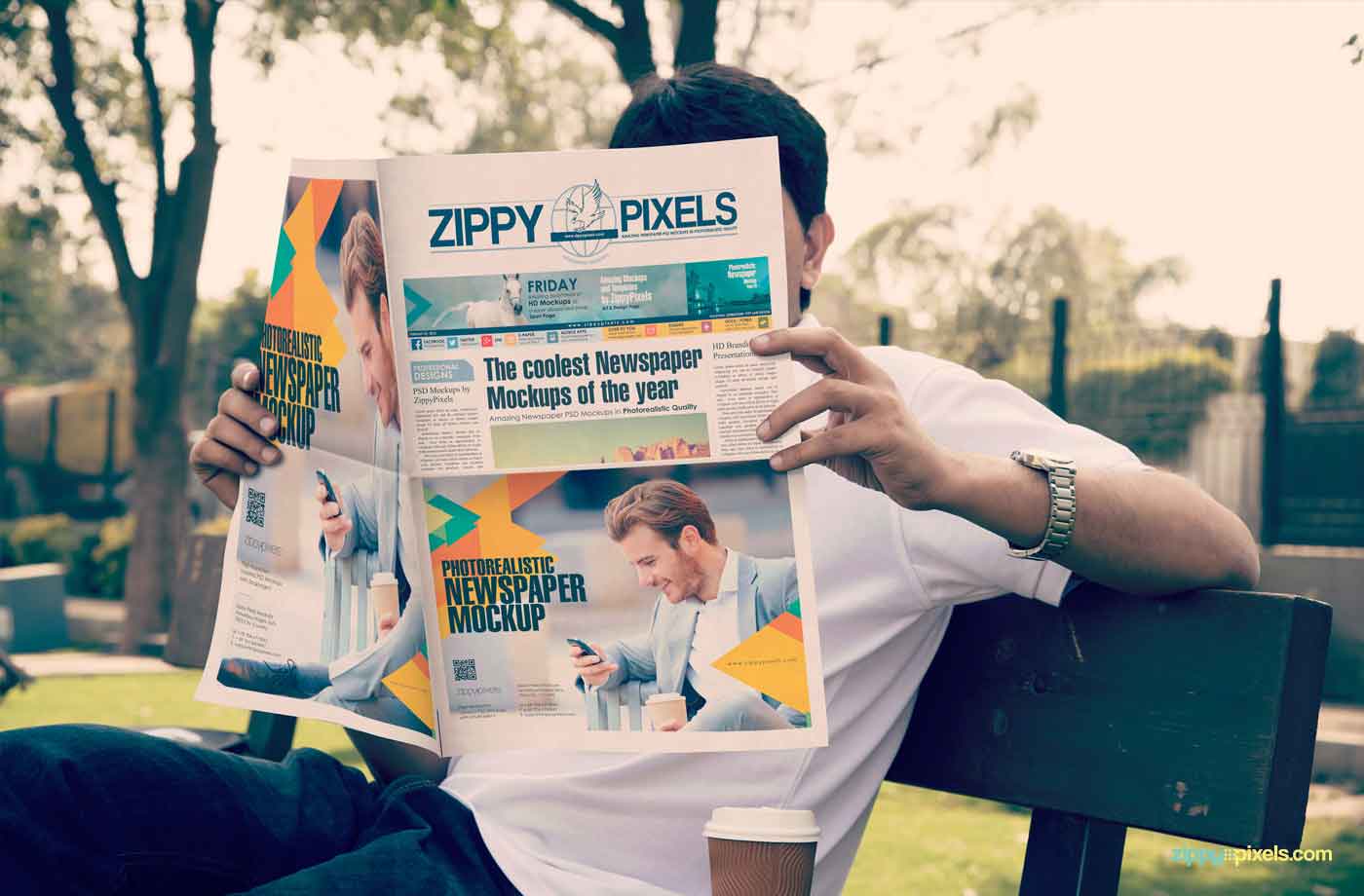 Beautiful Outdoor Newspaper Ad Mockups