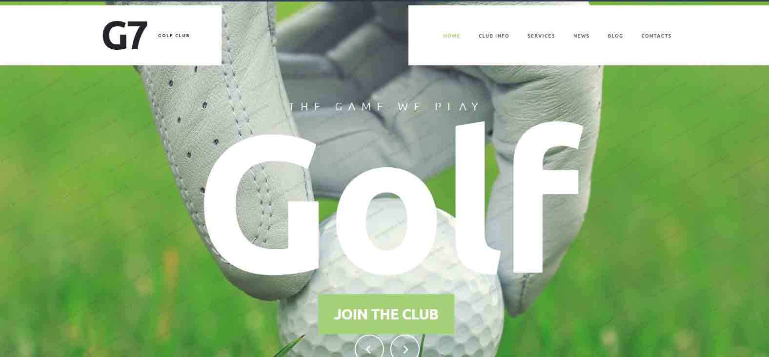 G7-Golf-Club-Website-Template