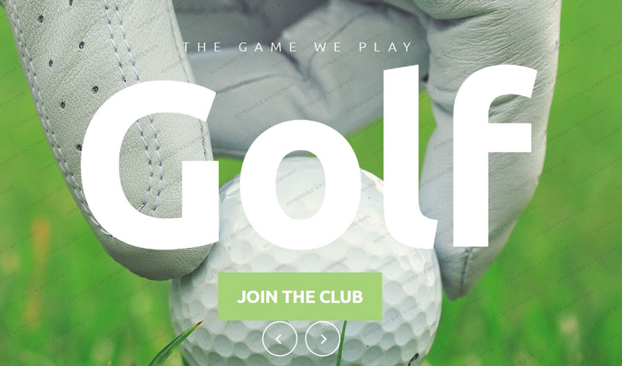 Golf-Club-Website-Template