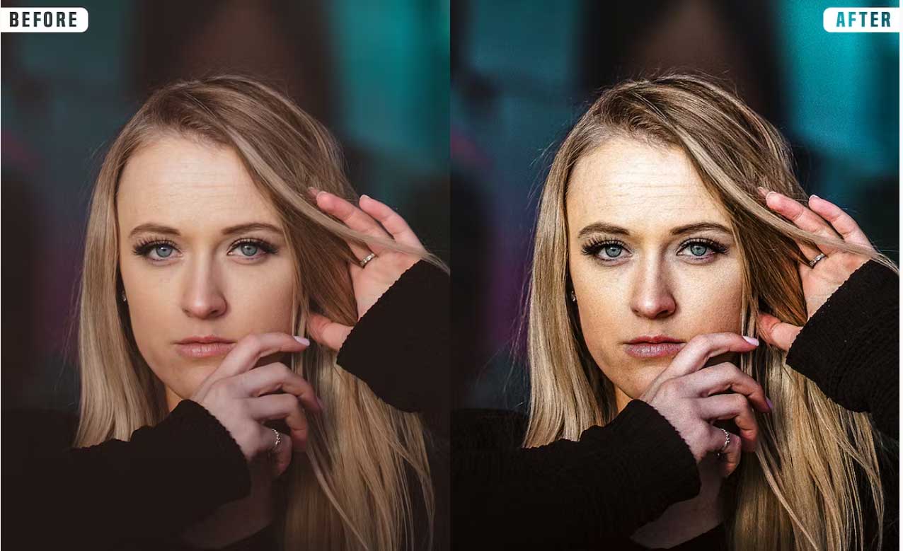 HDR Portrait Photoshop Actions