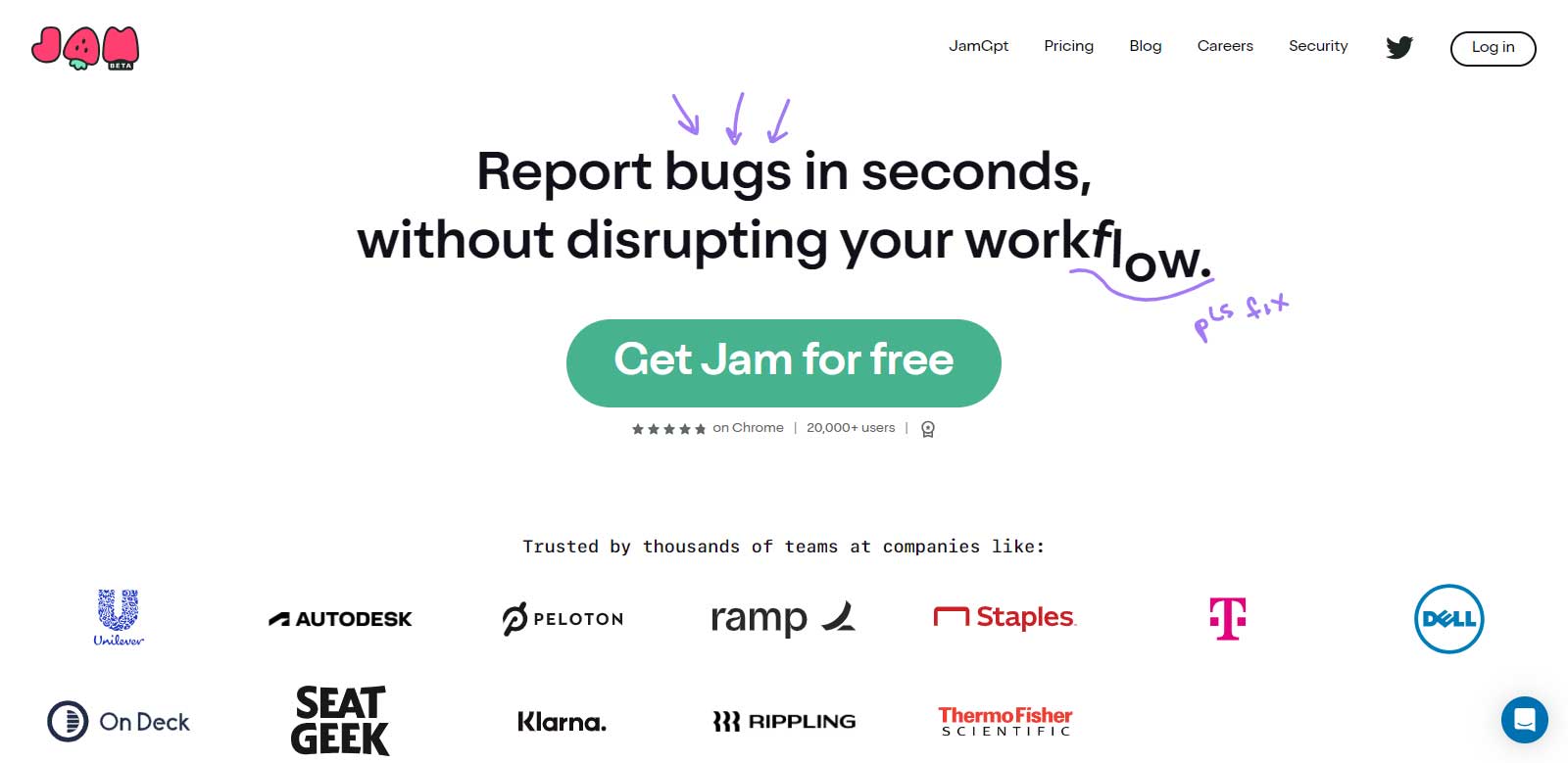 Jam – Build a Bug-Free Product