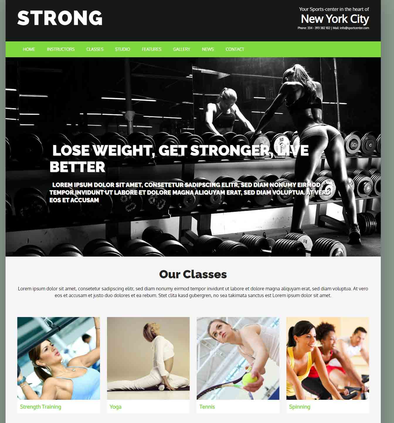 Strong-Powerful-WordPress-Fitness-Theme