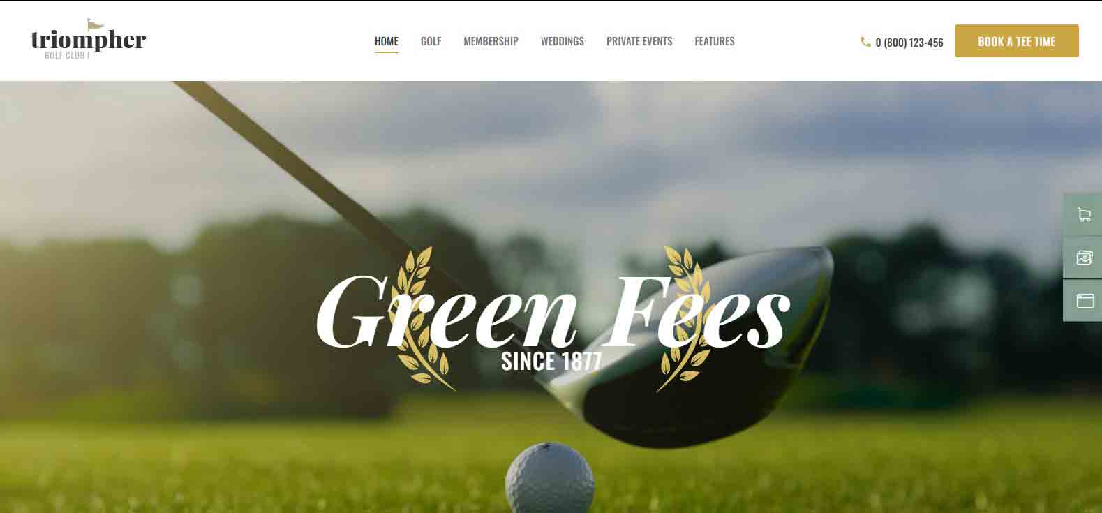 Triompher-Golf-Course-&-Sports-Club-WordPress-Theme