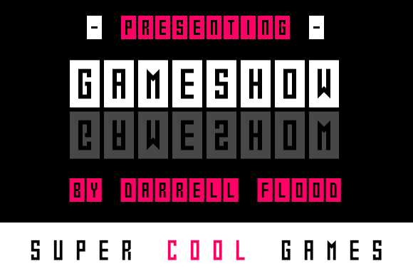 gameshow font