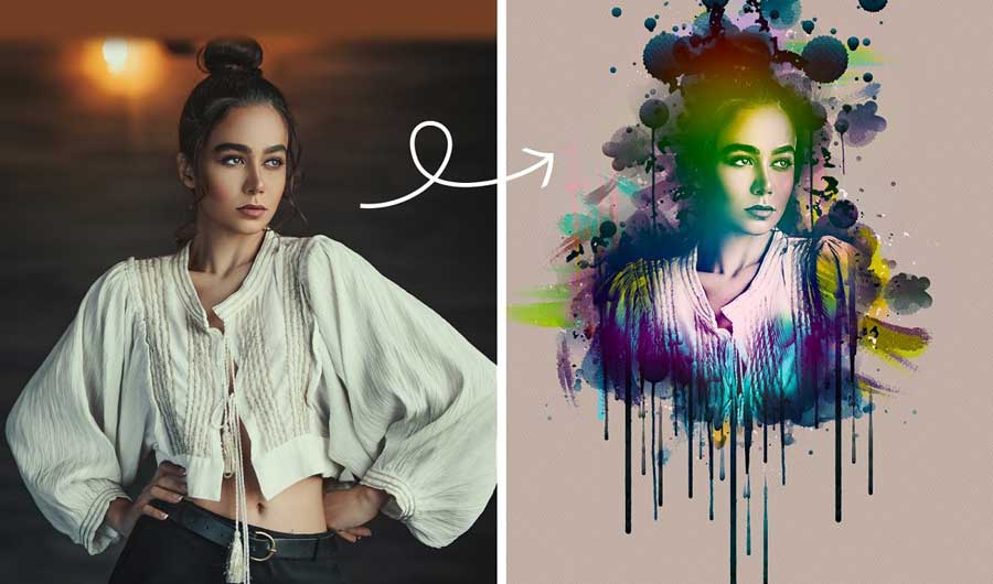 Portrait Photoshop Actions