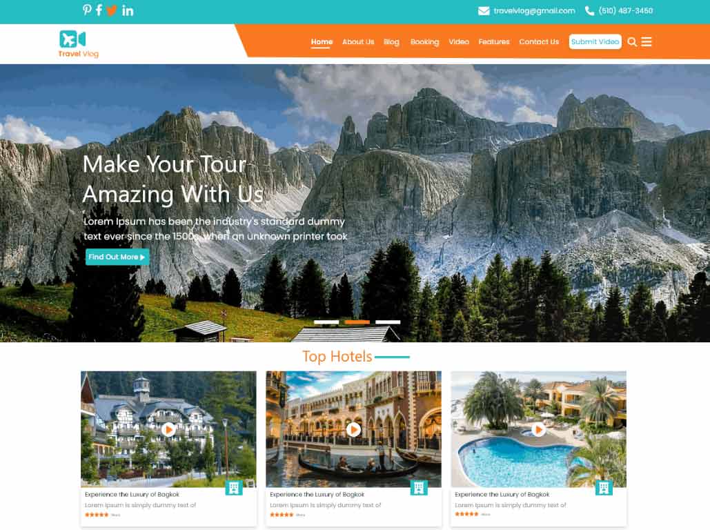 19+ Best WordPress Themes for Travel Blog (Free & Paid)