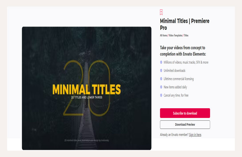 17+ Best Premiere Pro Title Templates (Free & Paid)