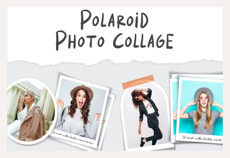 Polaroid Photo Collage