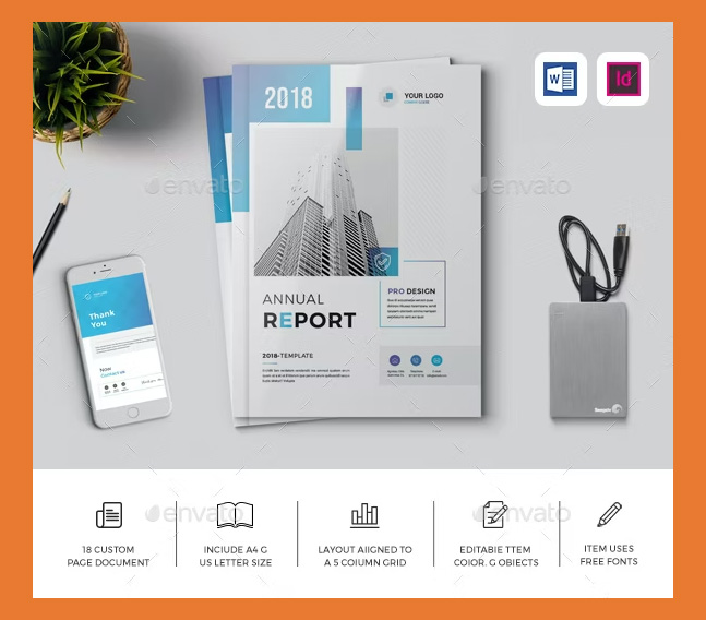 The Annual Report - 18 Pages
