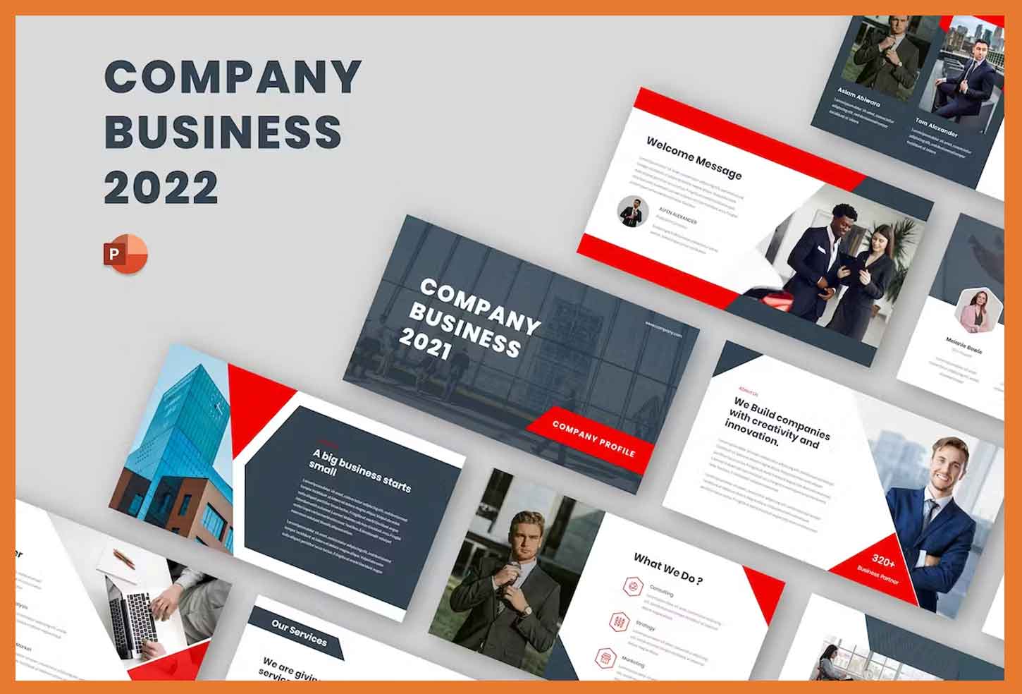 Company Profile PowerPoint Presentation Template