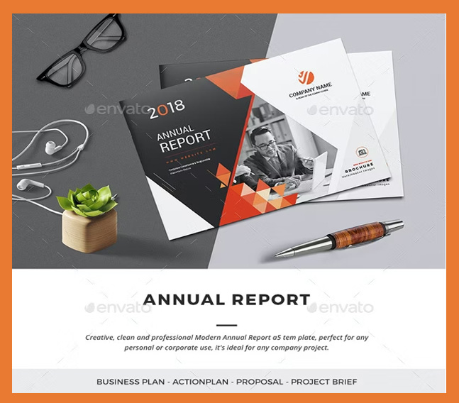 Annual Report Design Template V5
