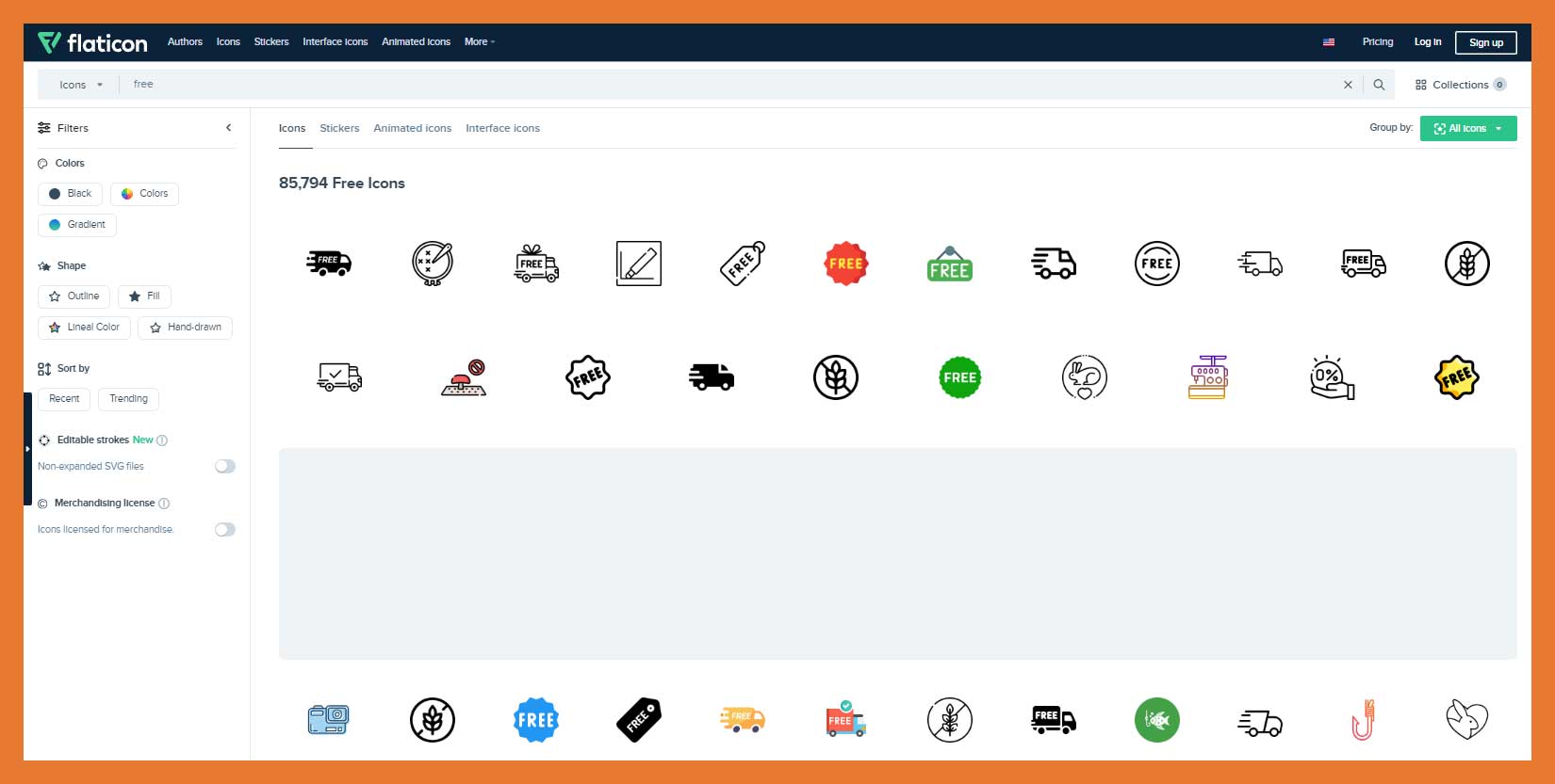 Flaticon Free Designers Icons
