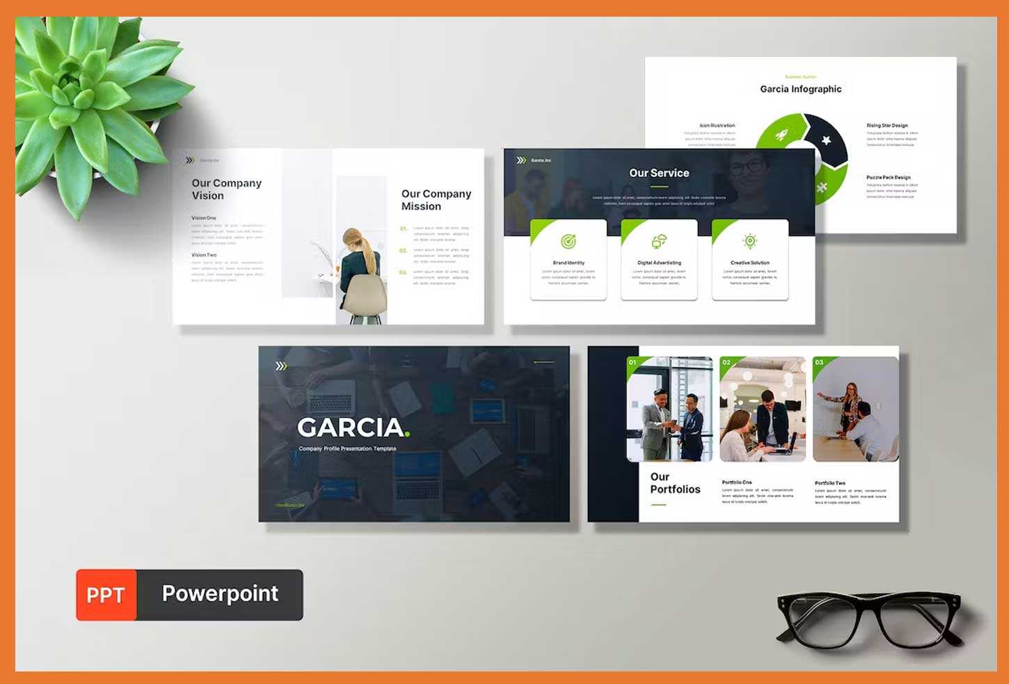 Garcia Company Profile PowerPoint