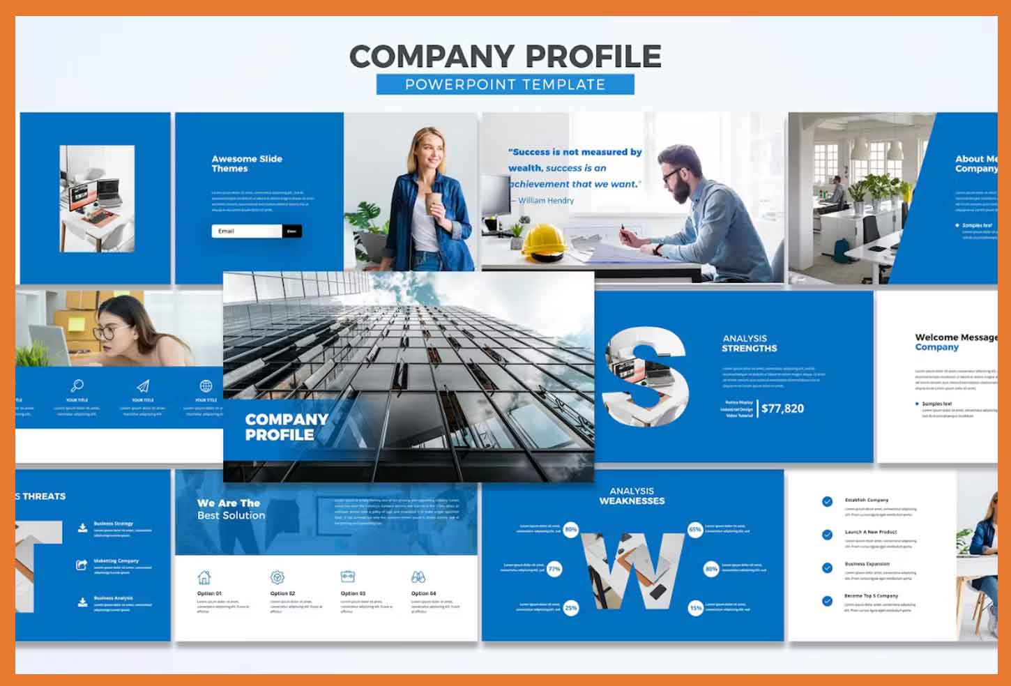 Company Profile PowerPoint Template