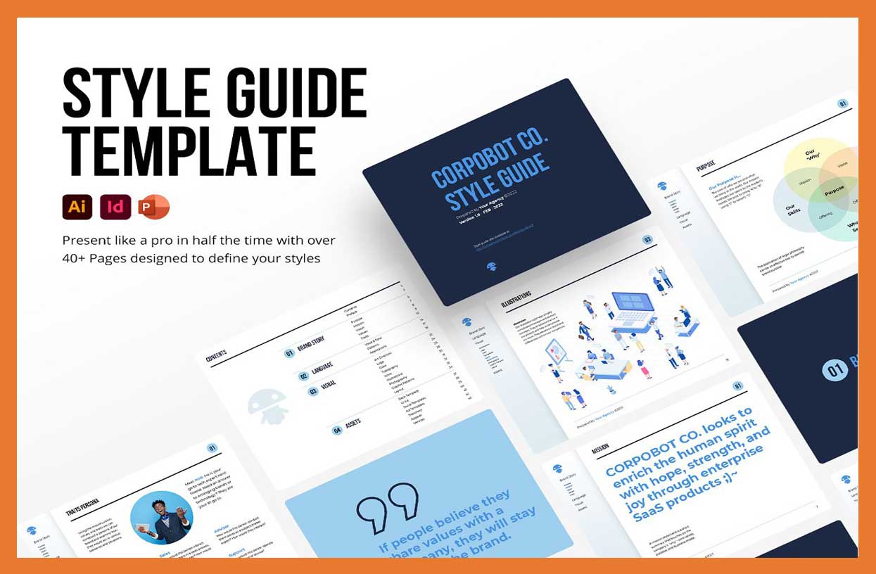 22+ Best Style Guide Templates for Brands (Free & Premium) 2024