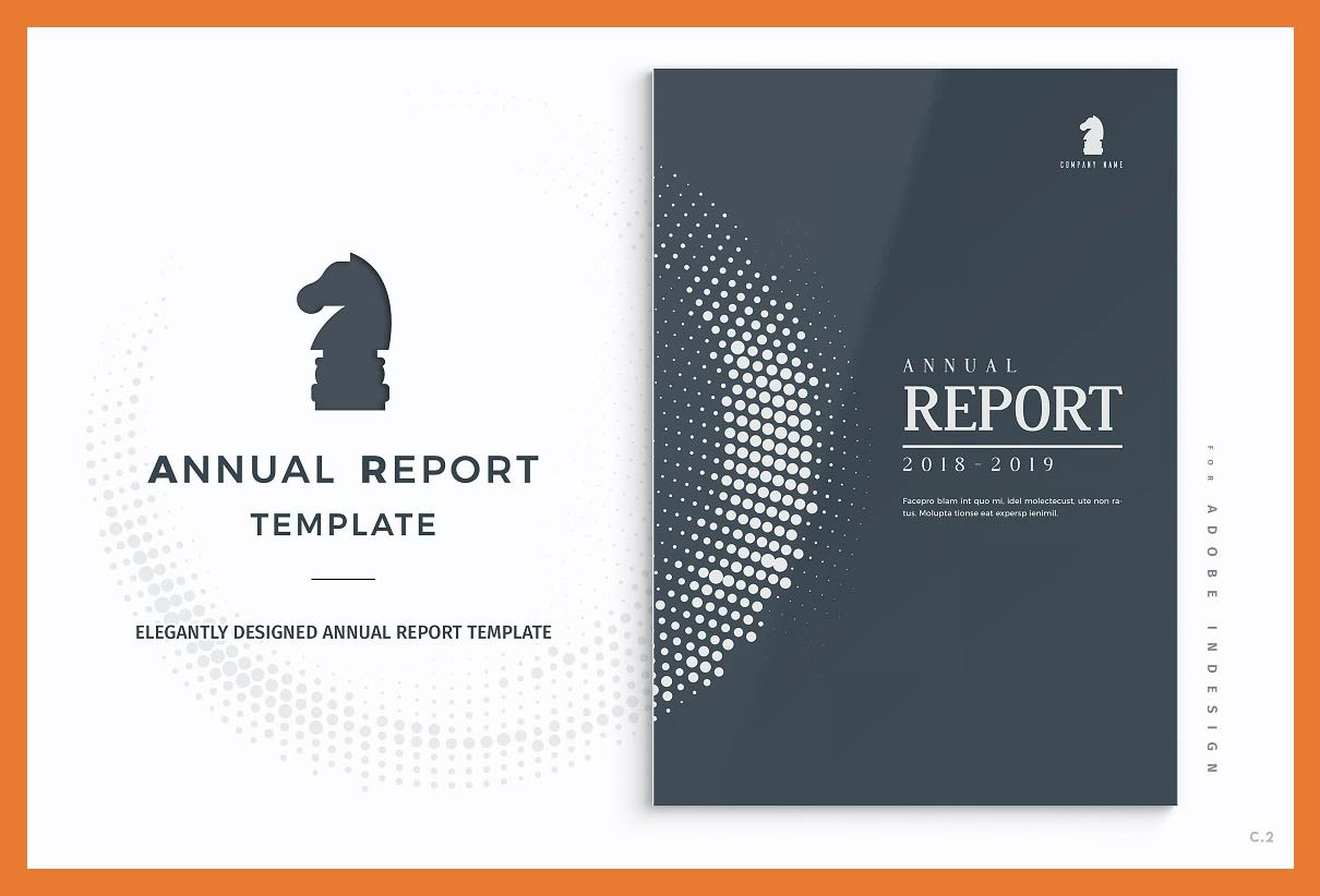 Annual Report Template by ThemeDevisers