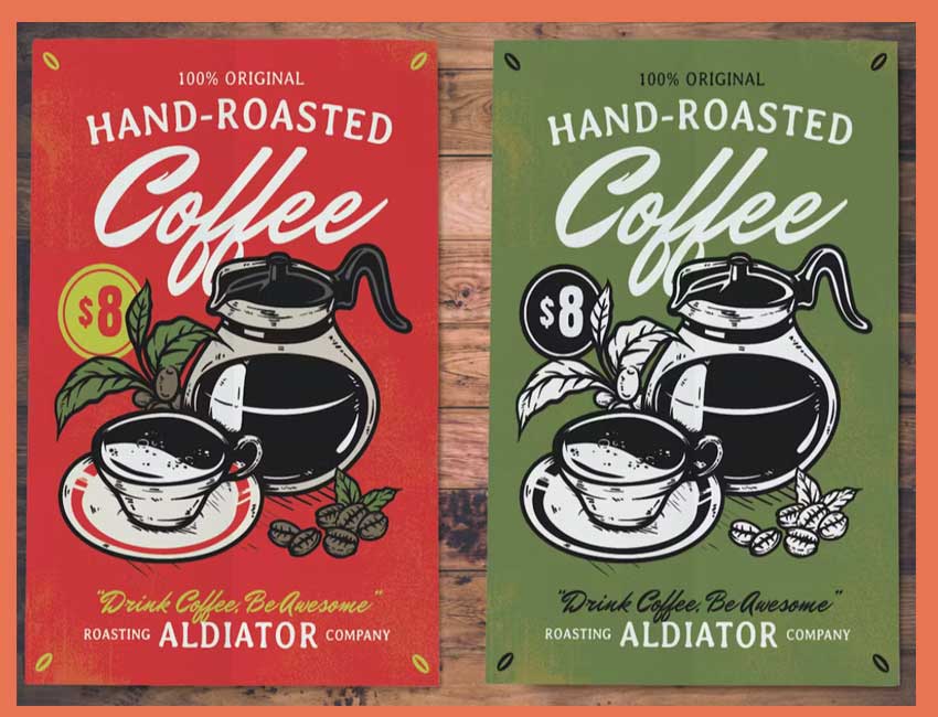 Coffee Roaster Flyers by Envato Elements