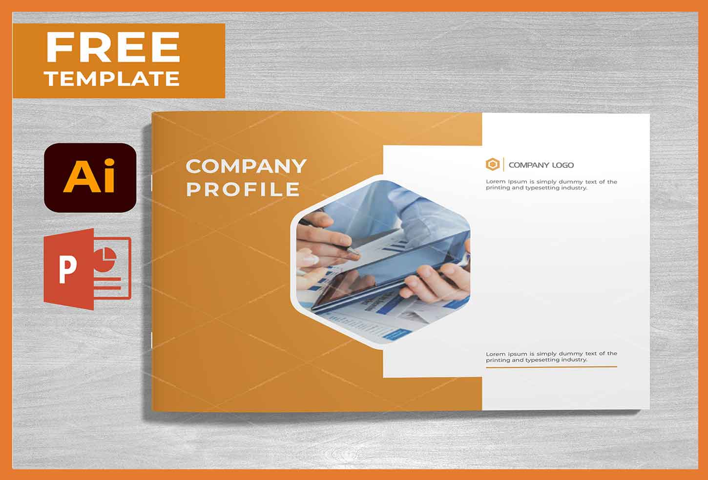 Company Profile Brochure FREE Template Download