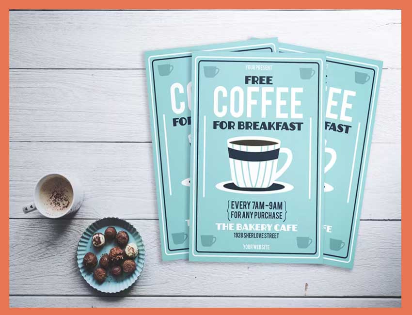 Free Coffee Flyer Template by Envato Elements