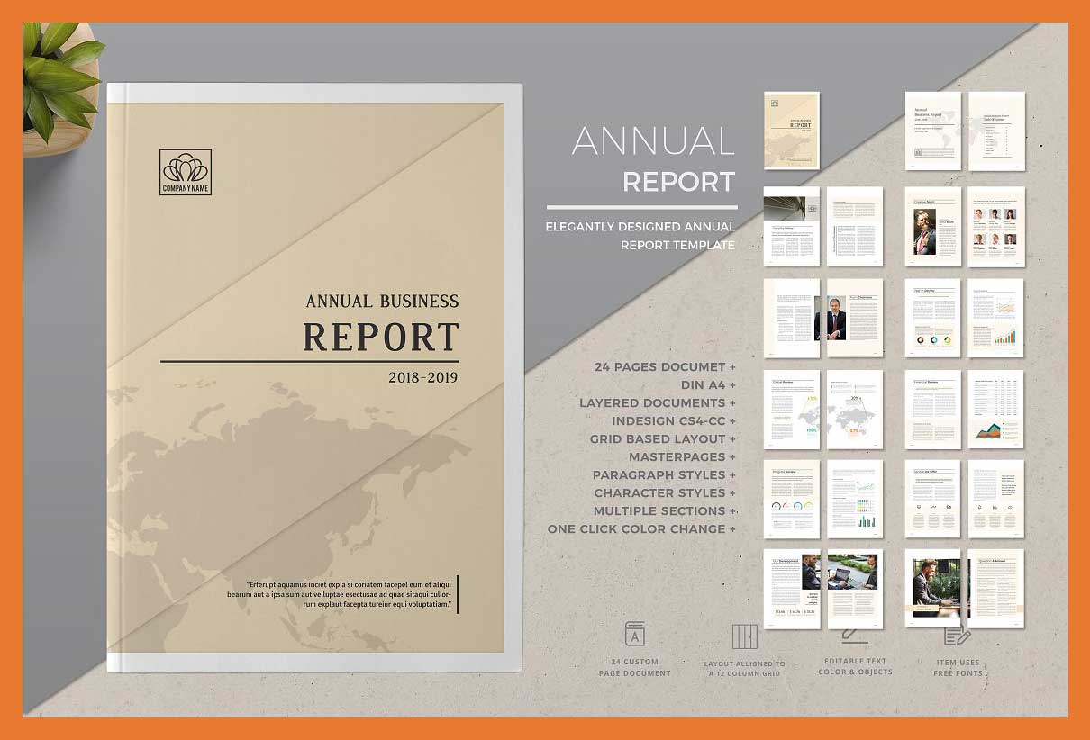 Annual report design 
