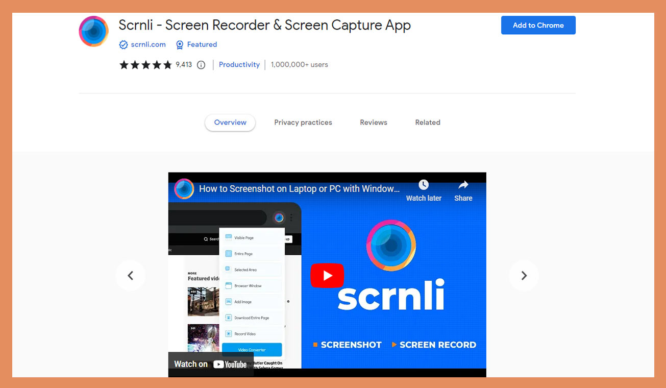 Scrnli screenshot screen video Recorder download