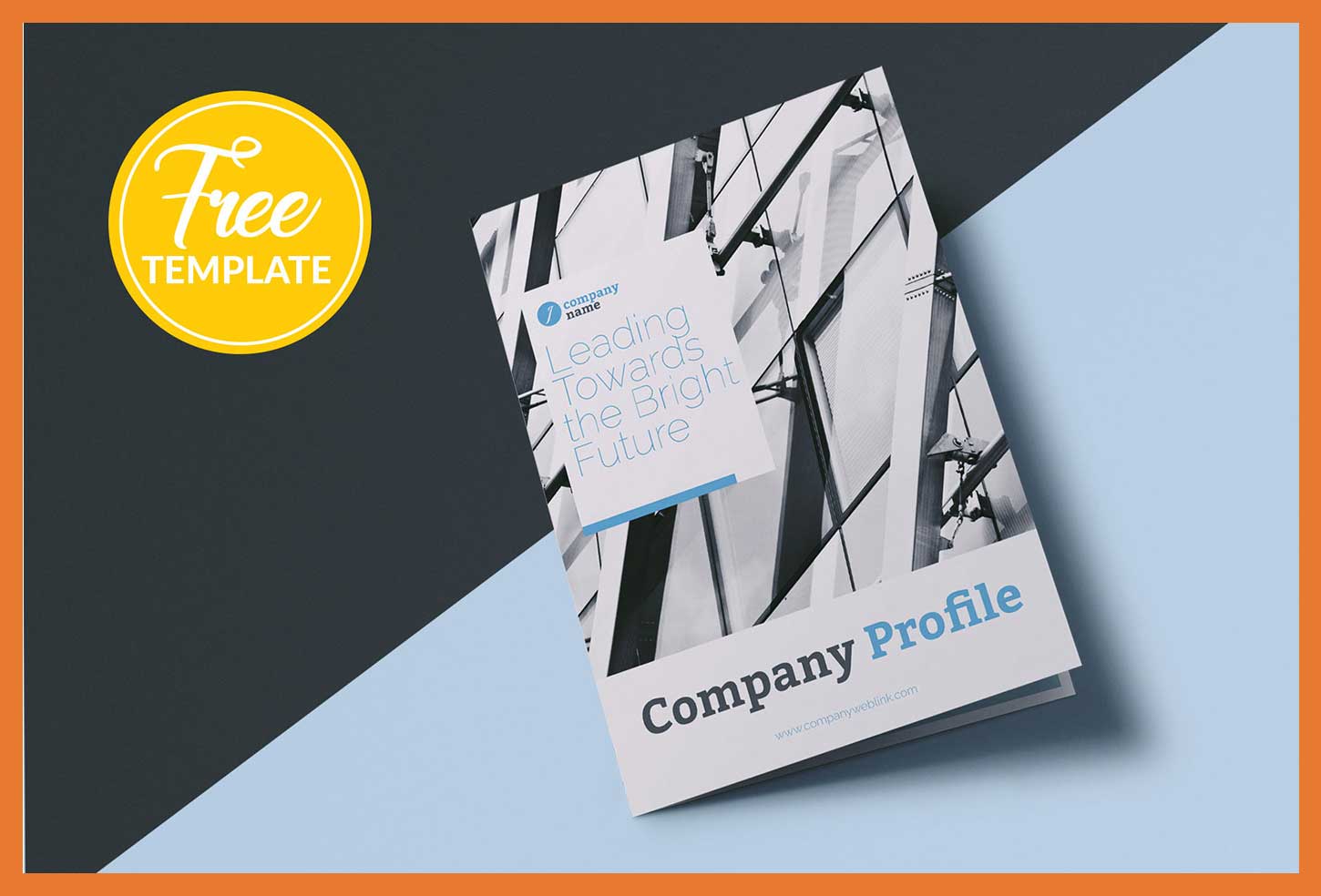 Free Company Profile brochure template