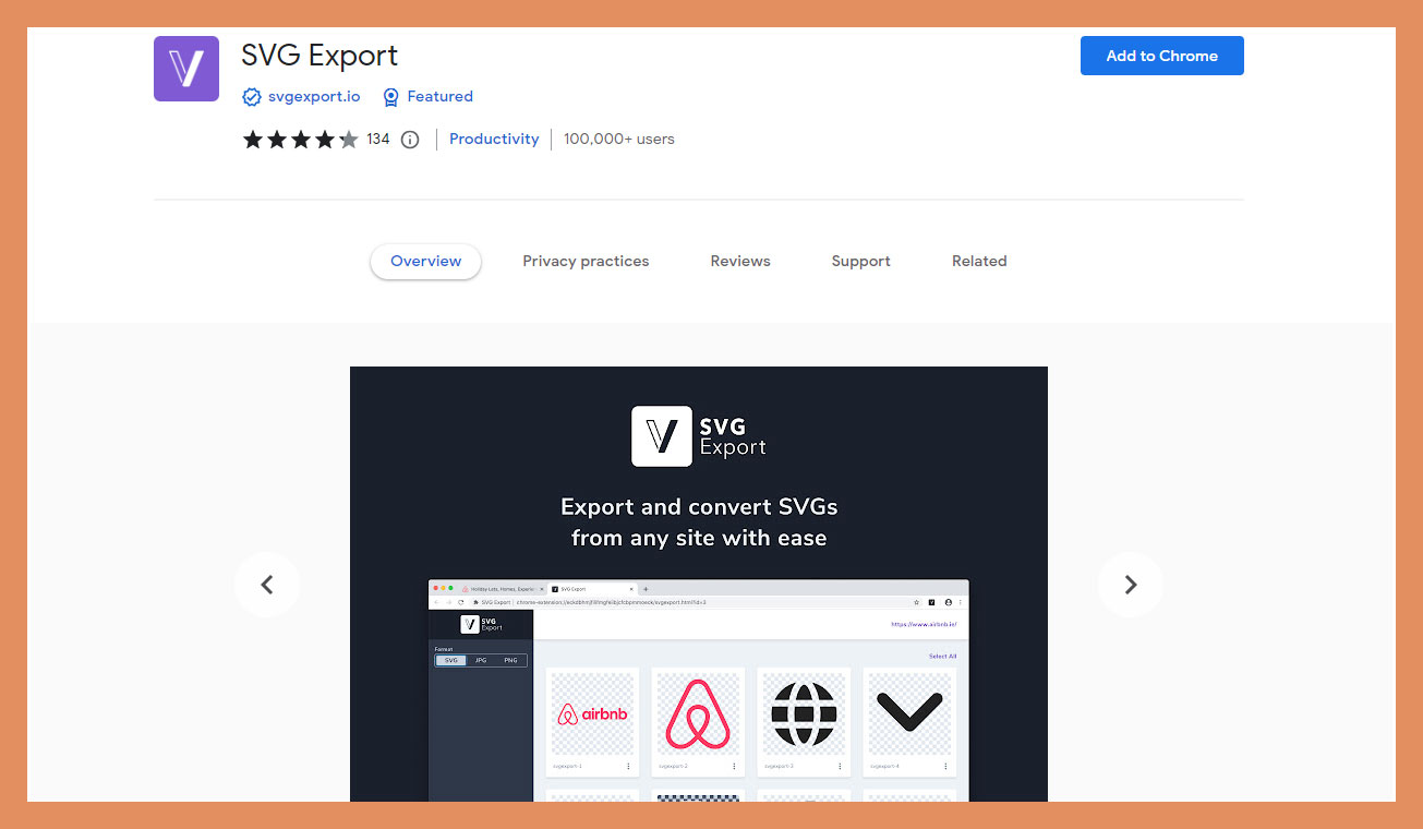 SVG Export a tool to searches for SVGs websites