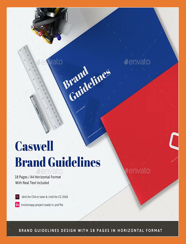 Caswell A4 Brand Guidelines Template
