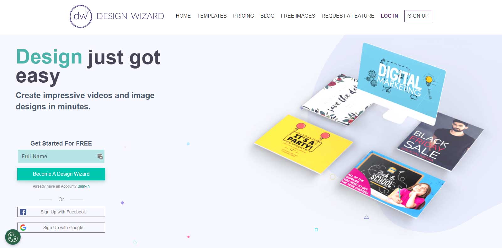  DesignWizard Online Graphic Design Software 