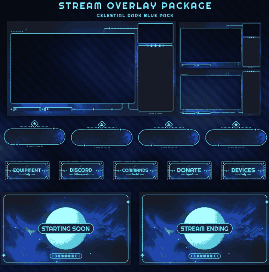20+ Best Twitch Overlay Templates for Gaming Videos