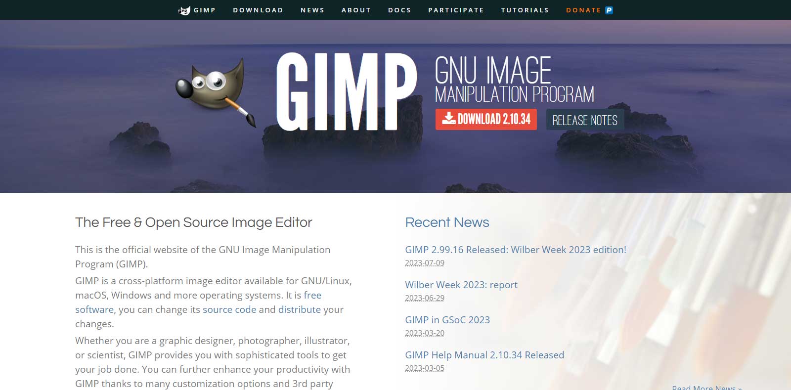 GIMP For Online Graphic Design Tool