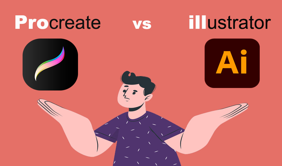 Procreate vs illustrator
