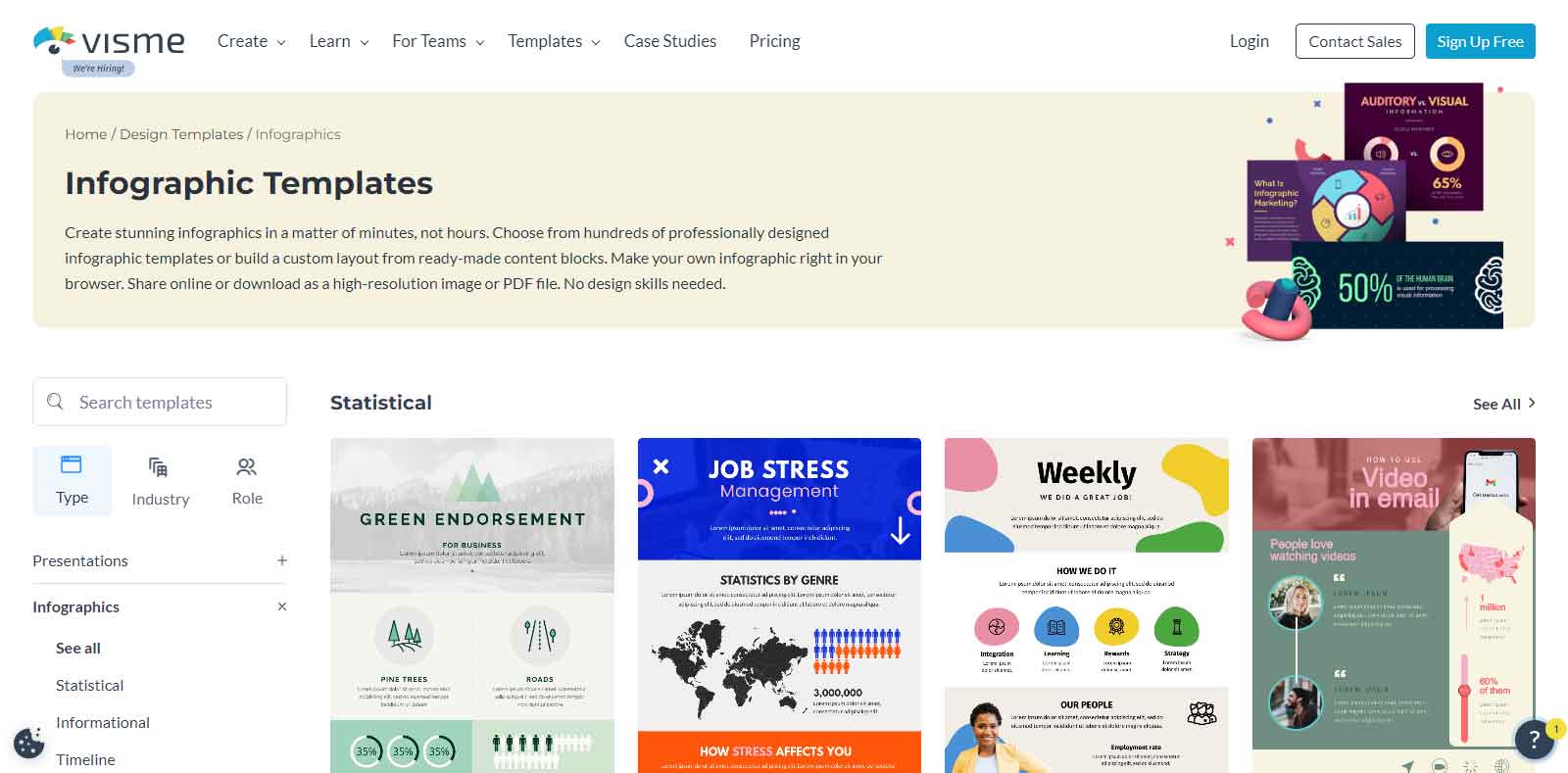 Free Infographic Design Templates - Visme 