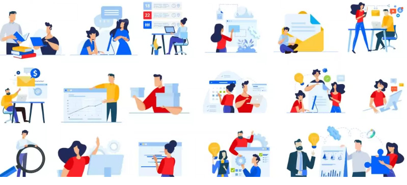 Flat Images design trends