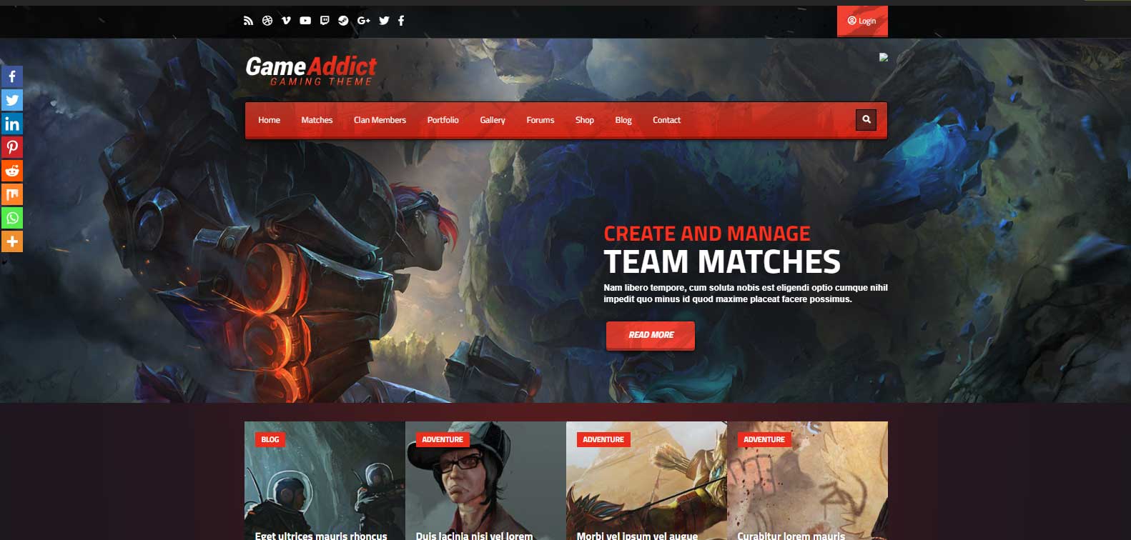 7 Best Gaming Website Templates Latest in 2024