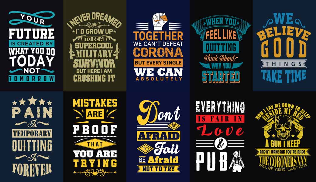 Typography design