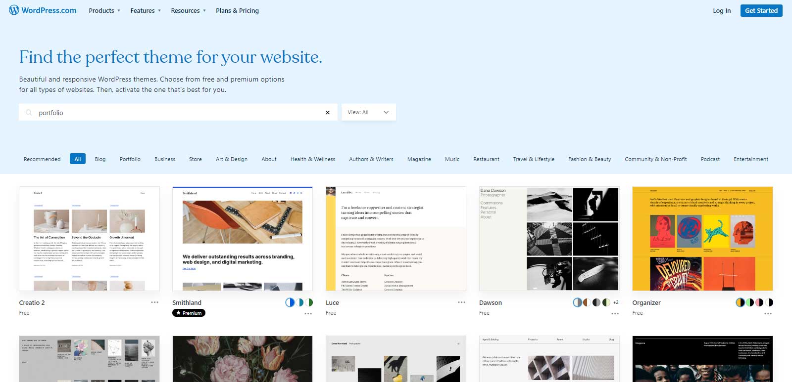 WordPress-Themes-for-portfolio