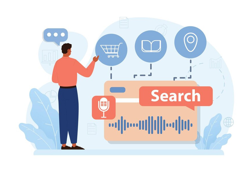 Develop an eCommerce website optimized for voice search