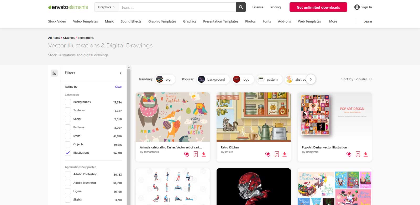 Envato Elements illustration