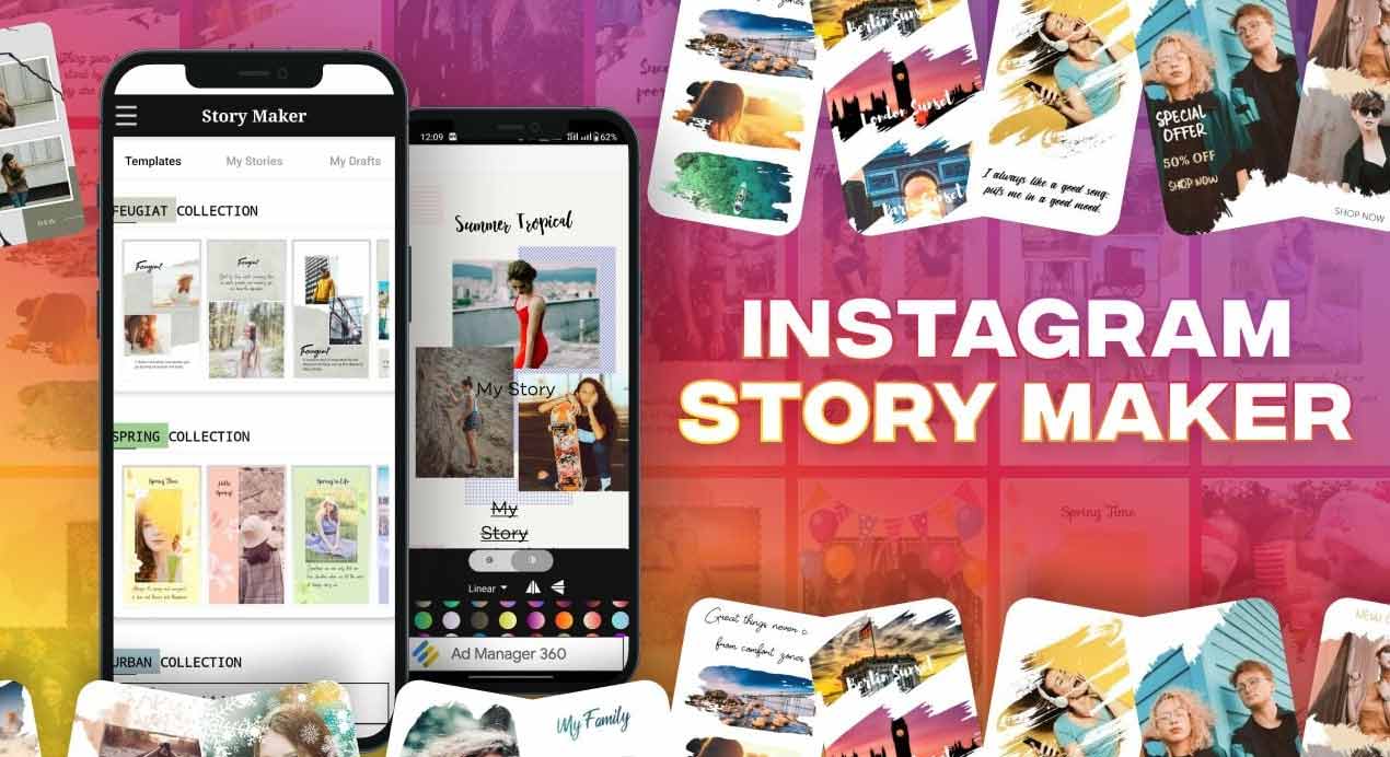 Insta Story Maker - Android App Template