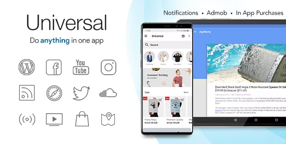 Universal - Multi Purpose Android App Templates