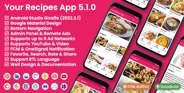Your Recipes App Template