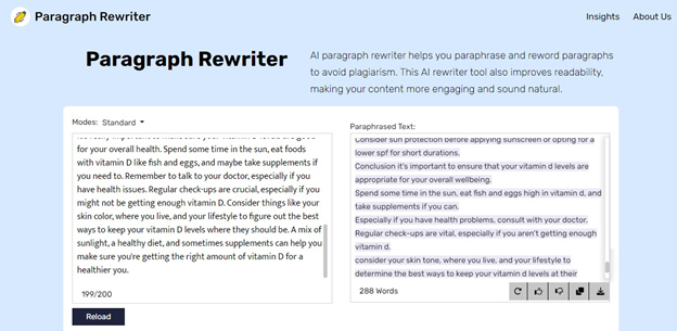 Paragraph Rewriter