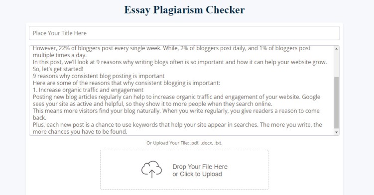 Checking its authenticity